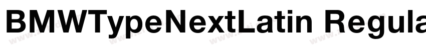 BMWTypeNextLatin Regular字体转换